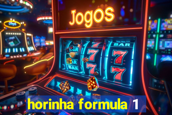 horinha formula 1